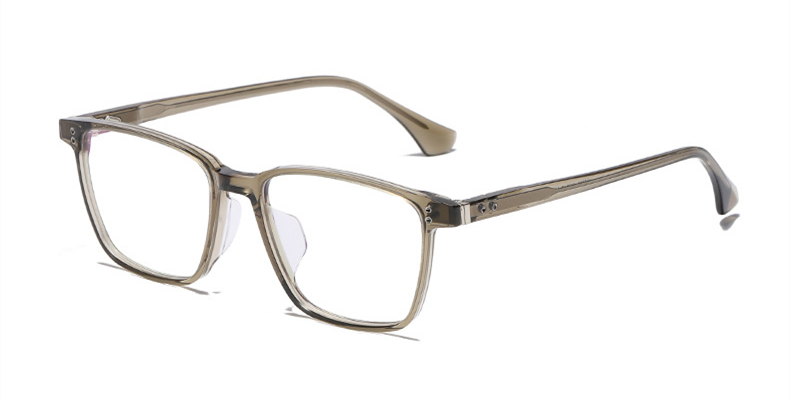 dark-brown acetate eyeglasses frame